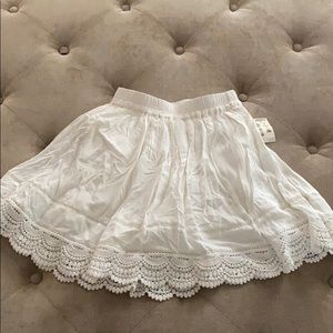 aeropastale white skirt